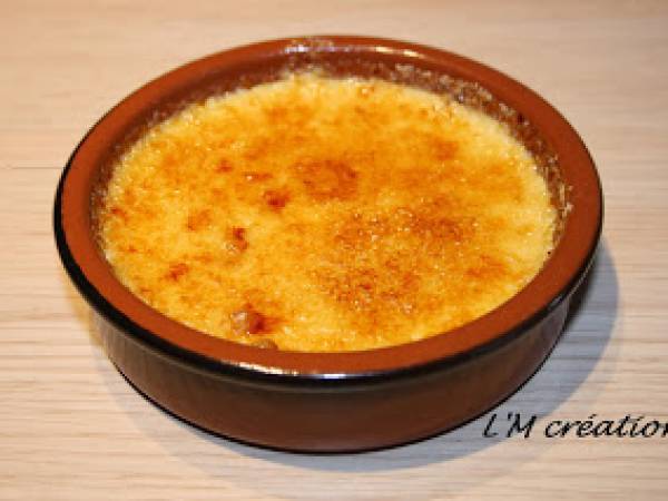 Crème brûlée au sirop d'érable