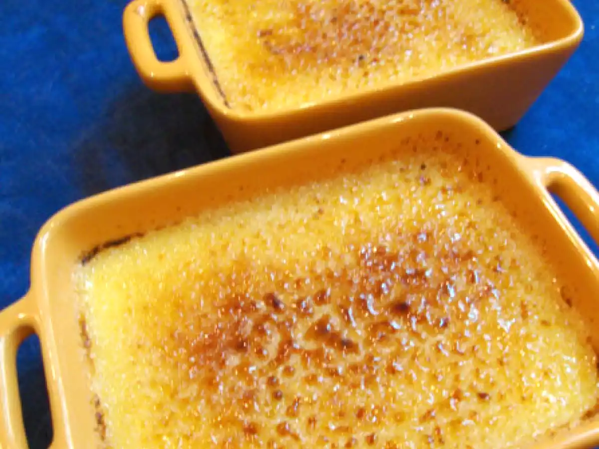 Crème brûlée aux agrumes, tag et prix