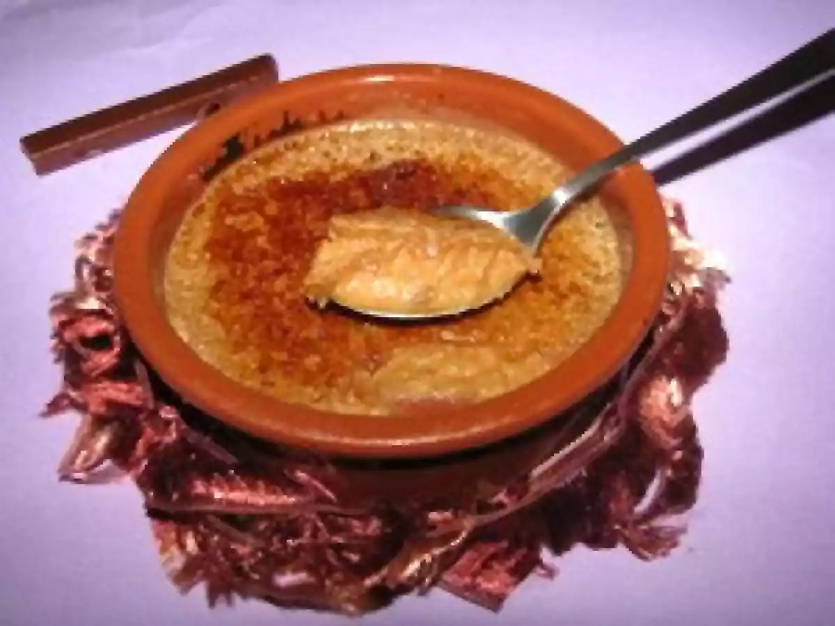 Crème brulée aux Carambars