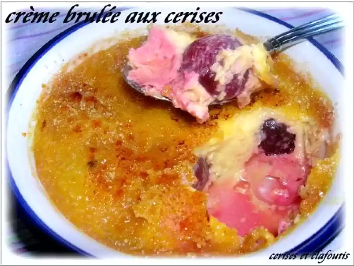 CREME BRULEE AUX CERISES - photo 2