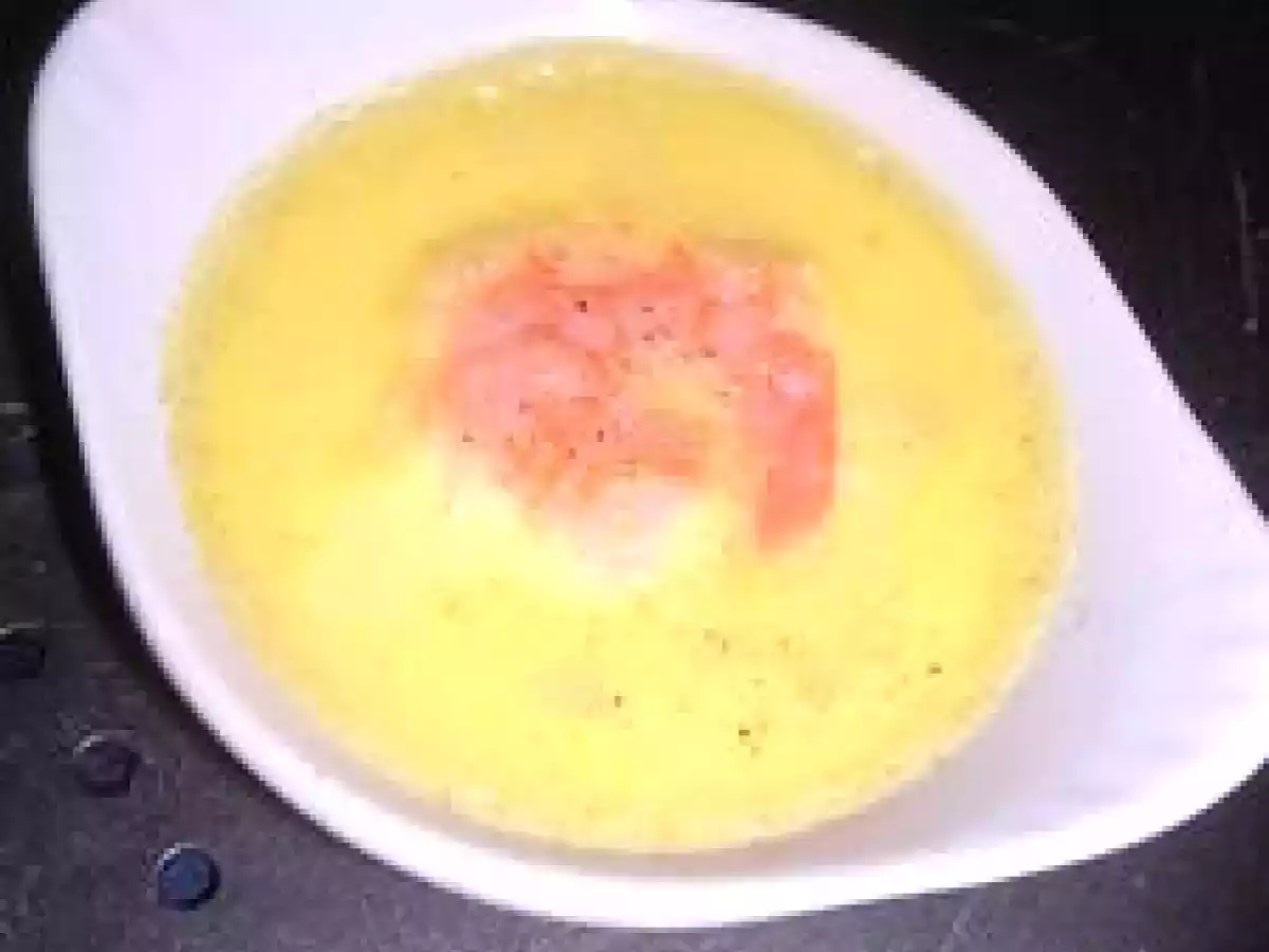 CREME BRULEE AUX CREVETTES