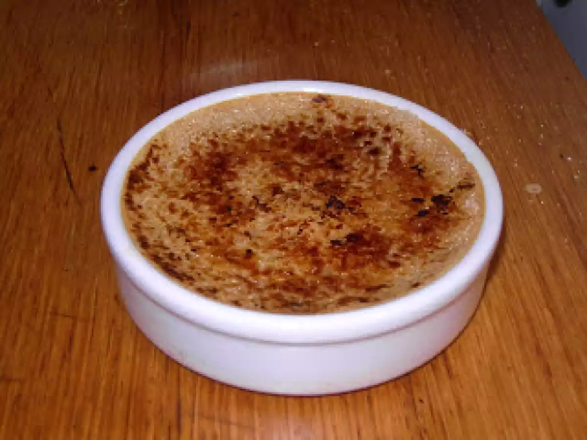 Crème Brulée Banane Chocolat