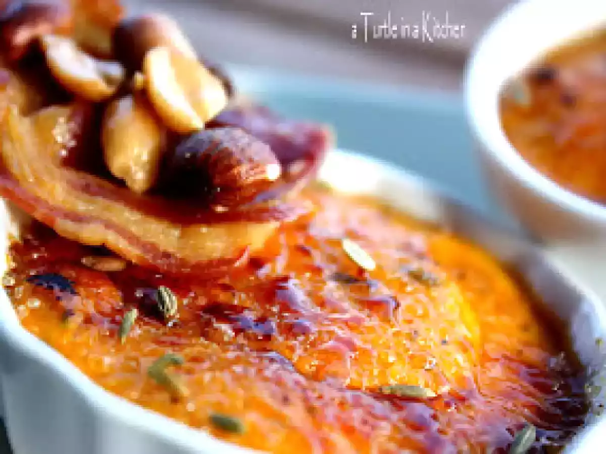 Crème brûlée de butternut, vanille, graines de fenouil et thym - photo 4