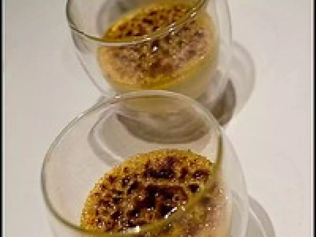 Crème brûlée de foie gras, espuma de pomme verte version Anne-Sophie Pic - photo 2