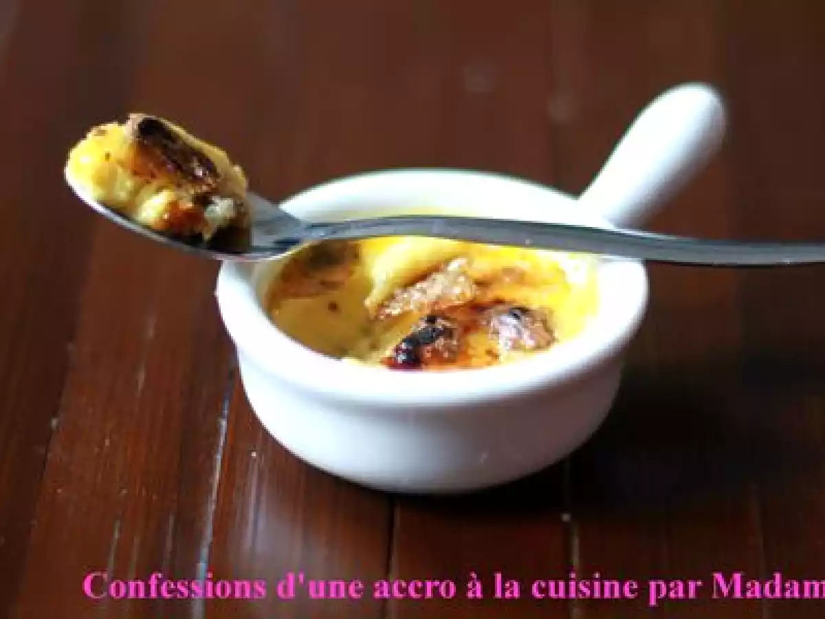Crème brûlée Roquefort-noix - photo 3