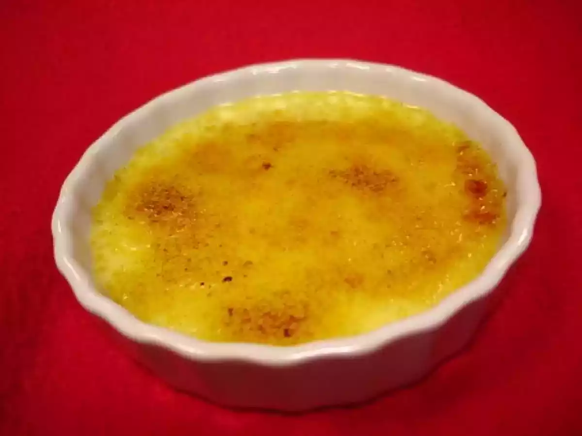Crème brûlée vanille-citron vert
