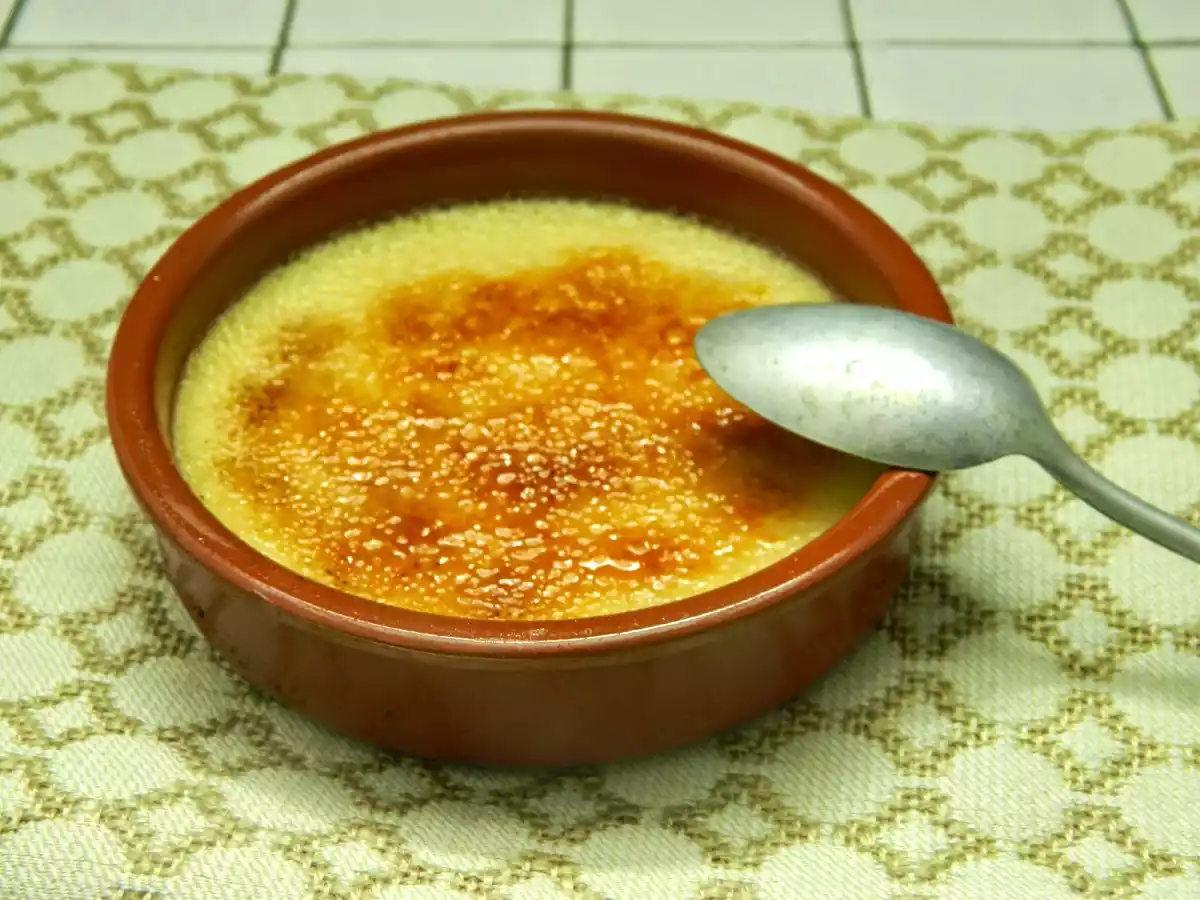 Crème brûlées sans plv à la noix de coco.