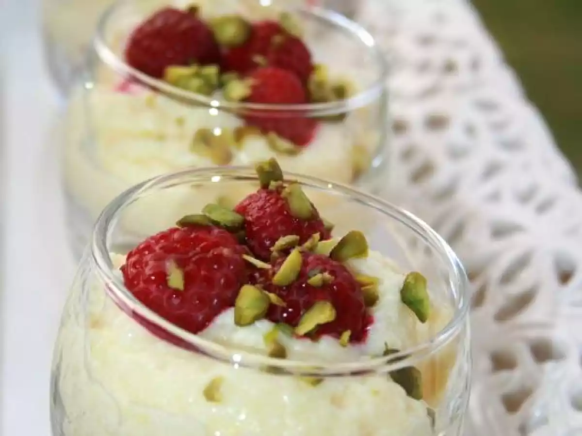 Crème chiboust citron/limoncello