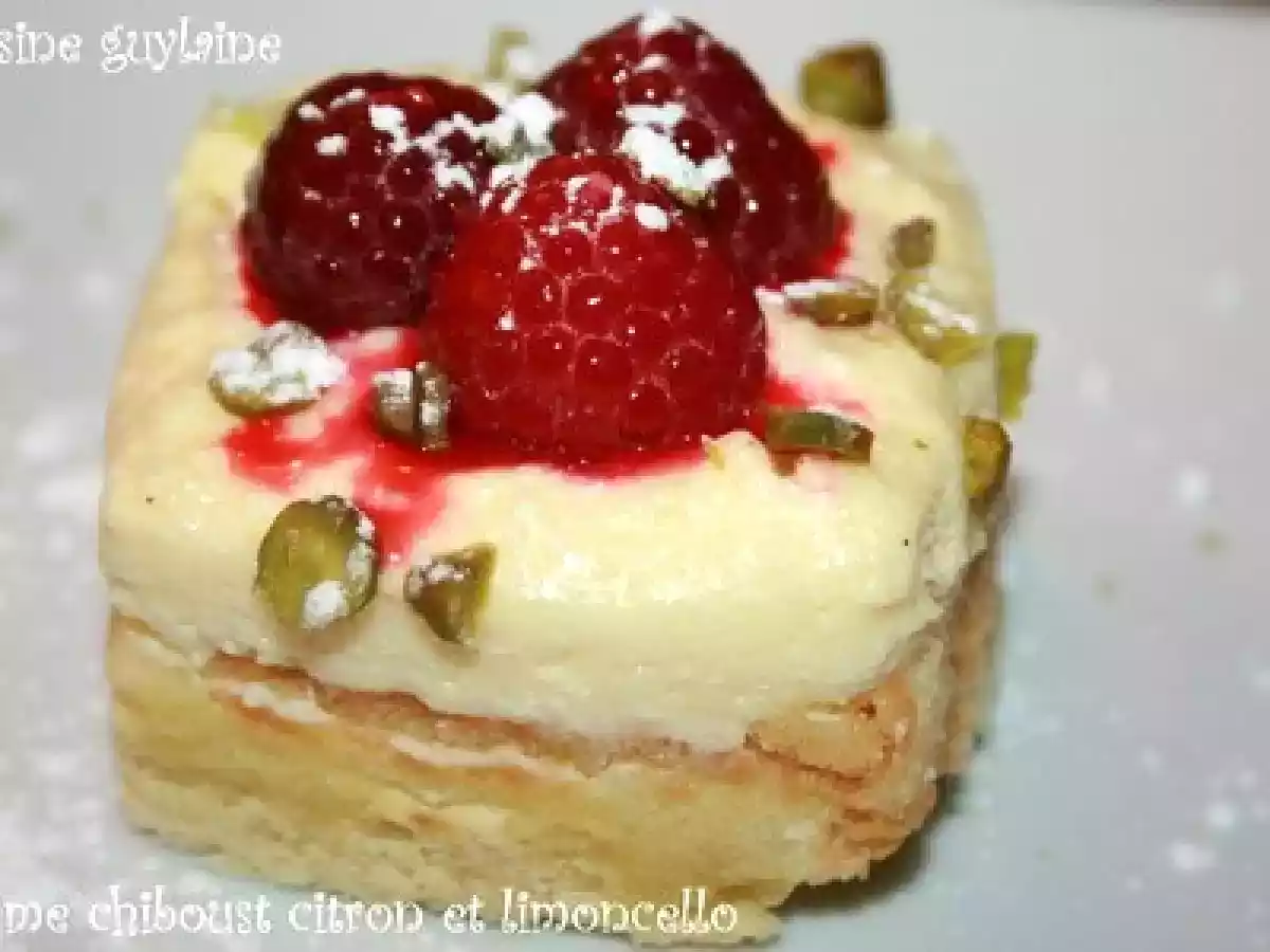 Crème chiboust citron/limoncello - photo 3