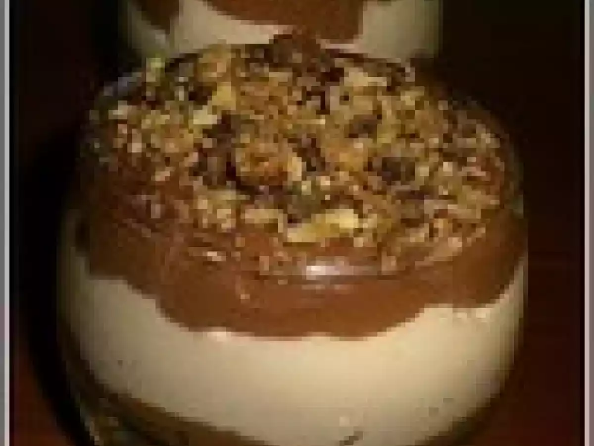 Crème chocolat-café et son crumble aux fruits secs et café - photo 2