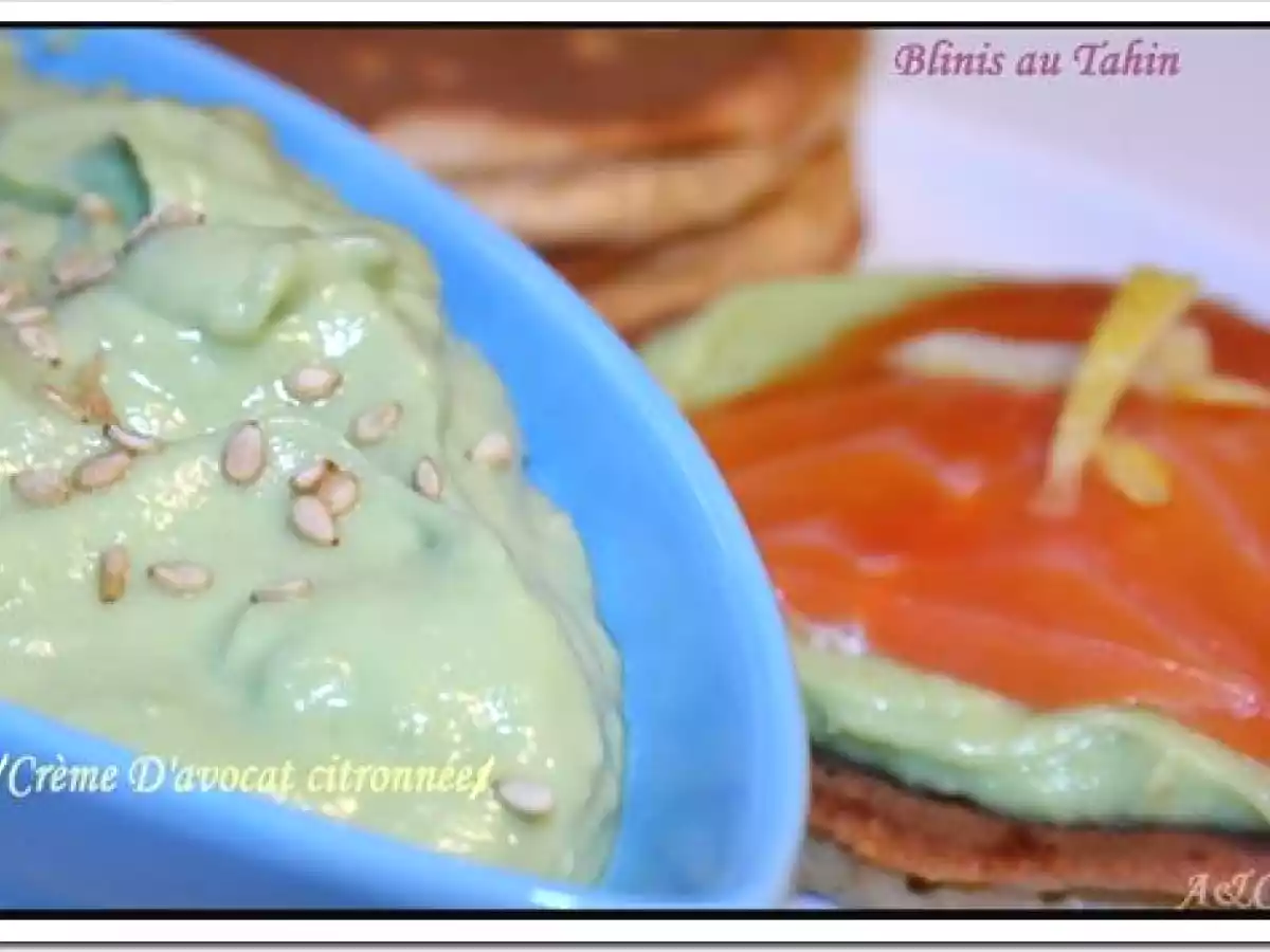 Crème d'avocat citronnée Parfait avec du saumon fumé - photo 2