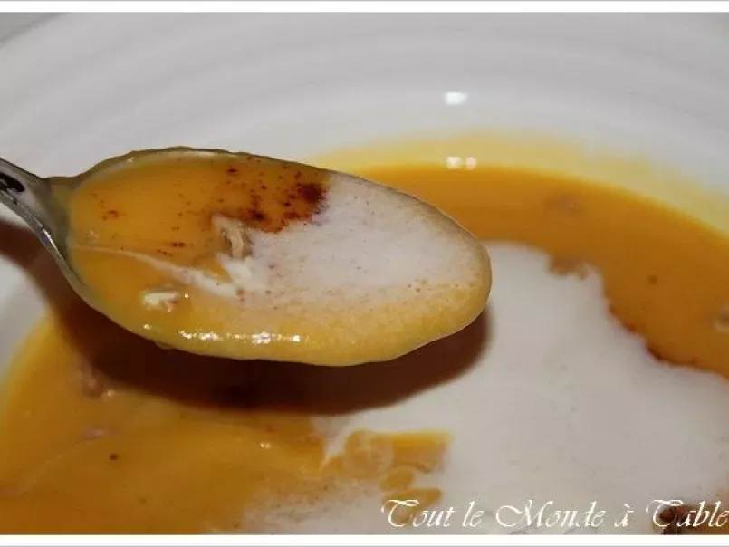 Crème de butternut au safran, photo 2