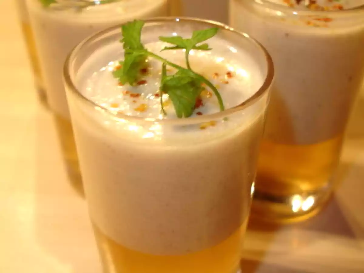 CREME DE CHAMPIGNONS A LA GELEE DE POMME - photo 2