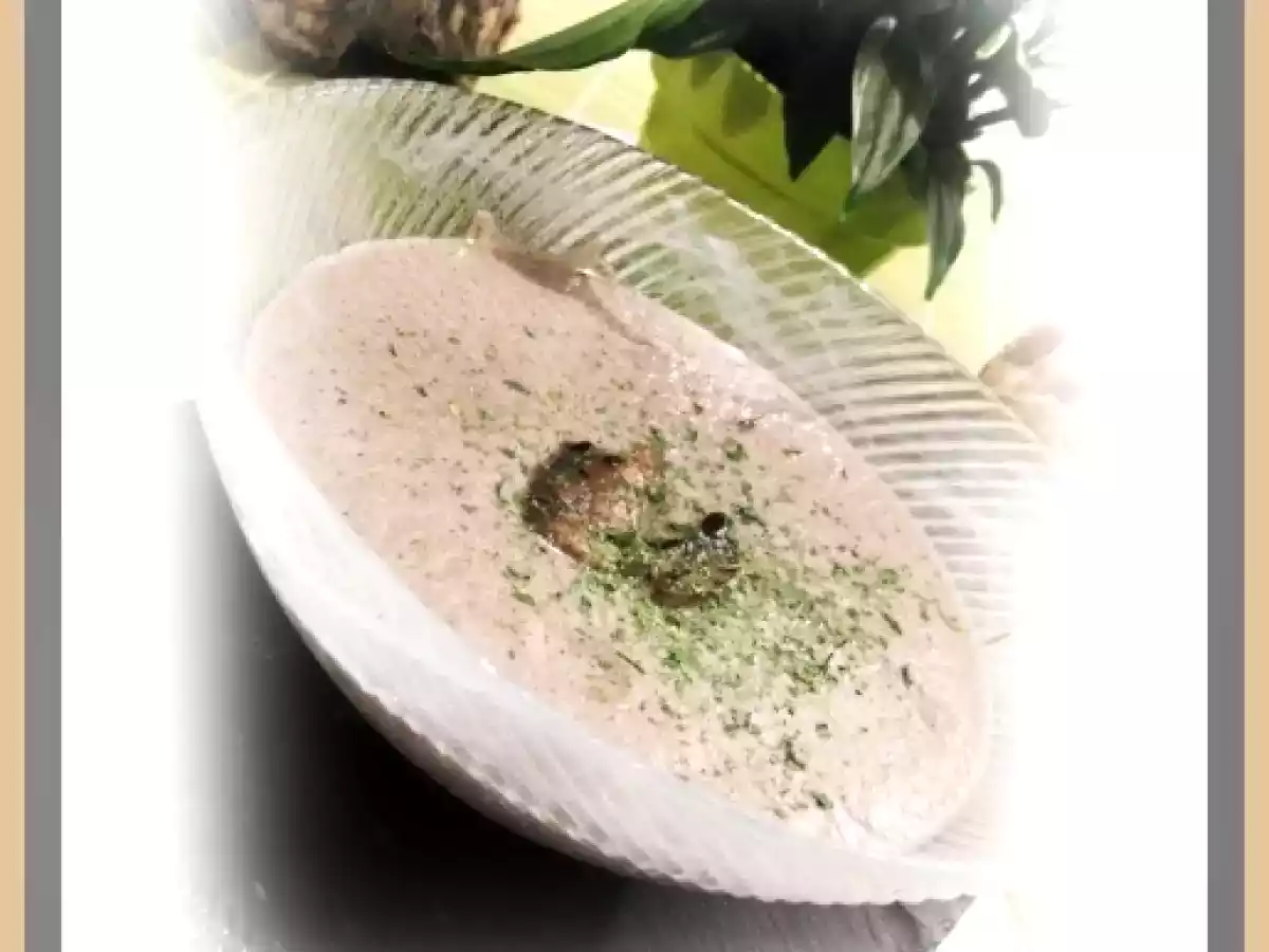 Crème de champignons au Boursin aux 3 poivres