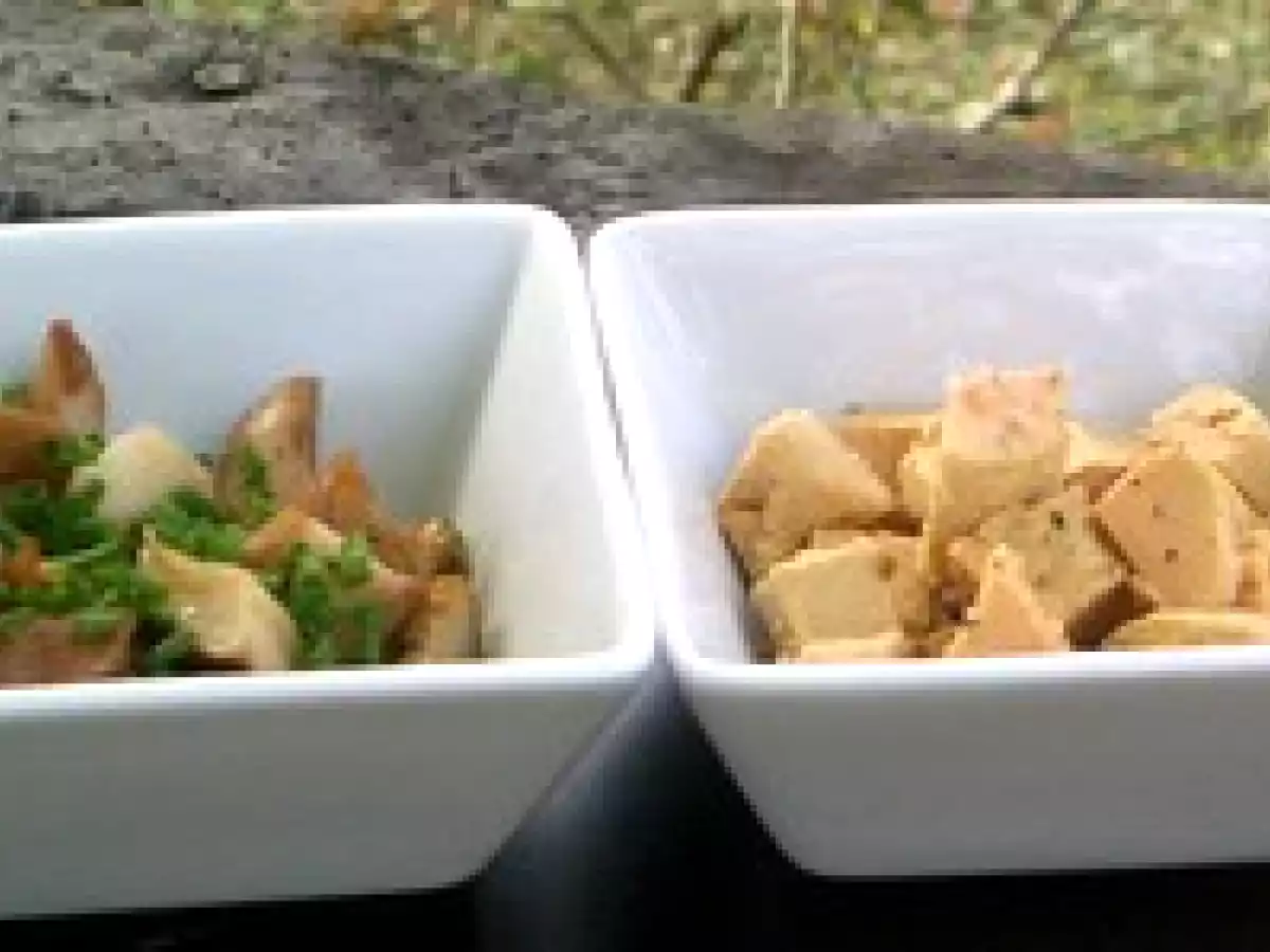 Crème de châtaignes aux cèpes et au foie gras - photo 2