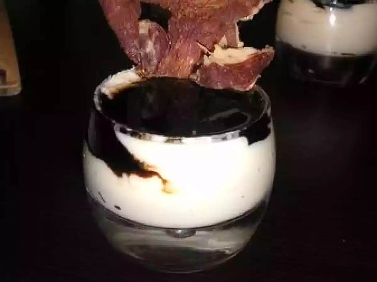 Crème de chou fleur au caramel de vinaigre balsamique - photo 2