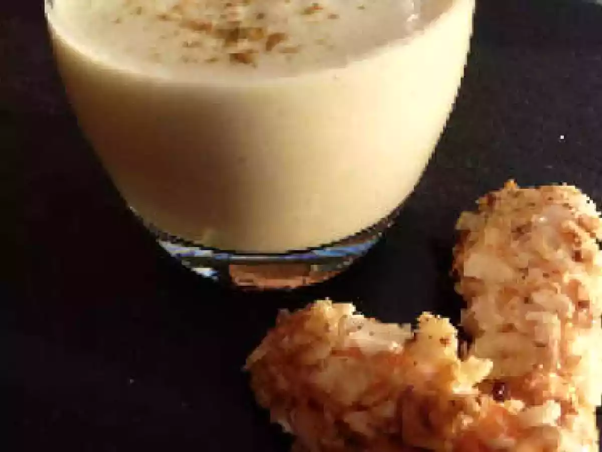 Creme de chou-fleur et langoustines snackées aux noisettes