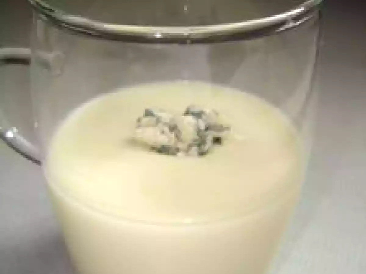 Crème de chou fleur légère au Saint Agur
