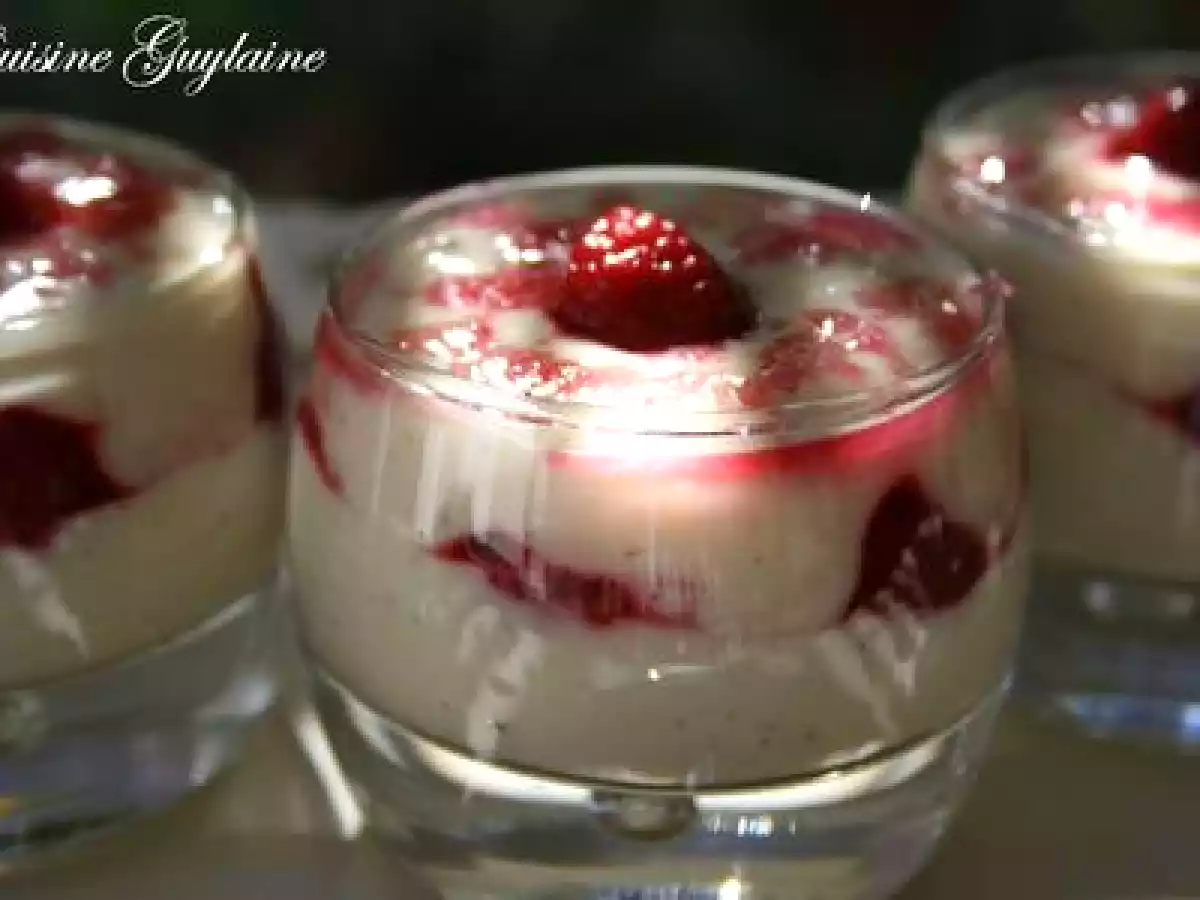 Crème de coco aux framboises - photo 4