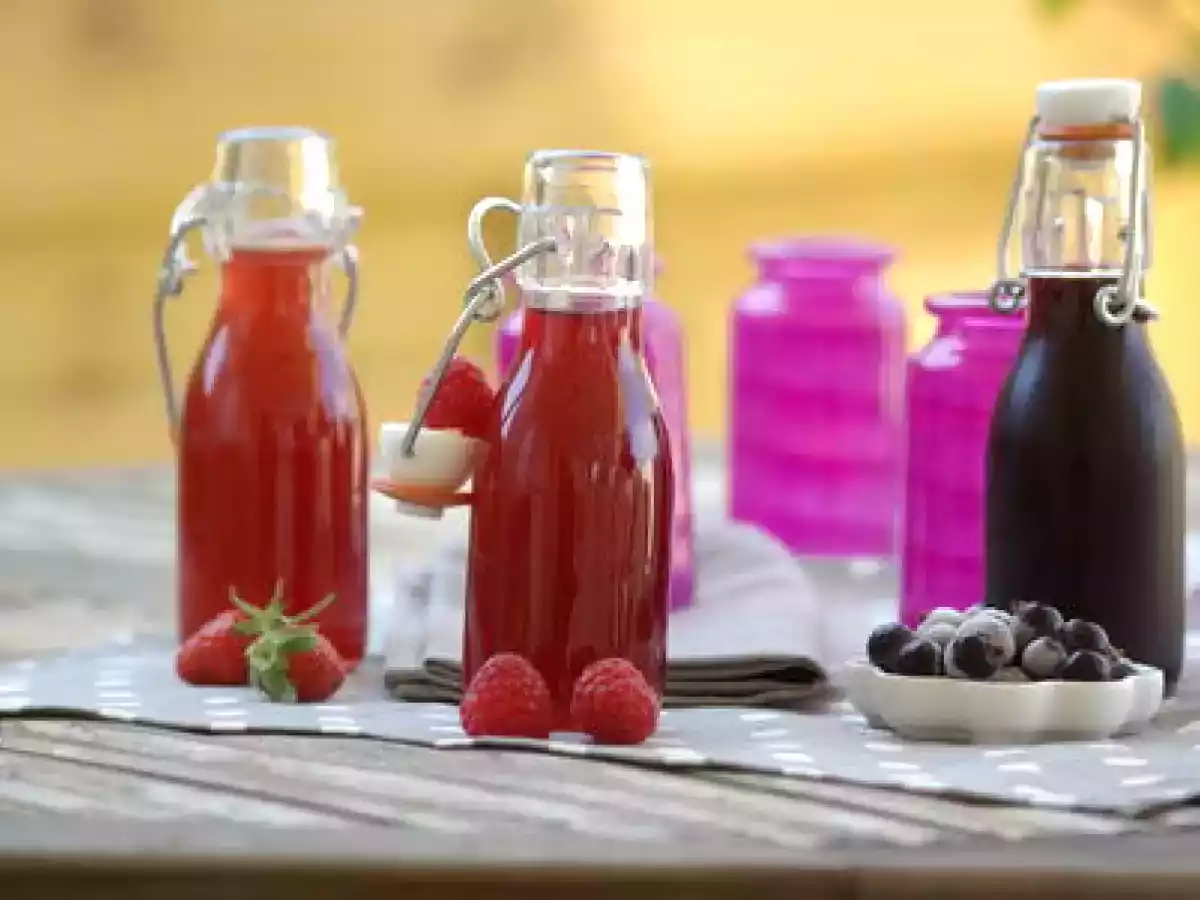 ...Crème de framboise, de cassis ou de fraise des bois ? Home made