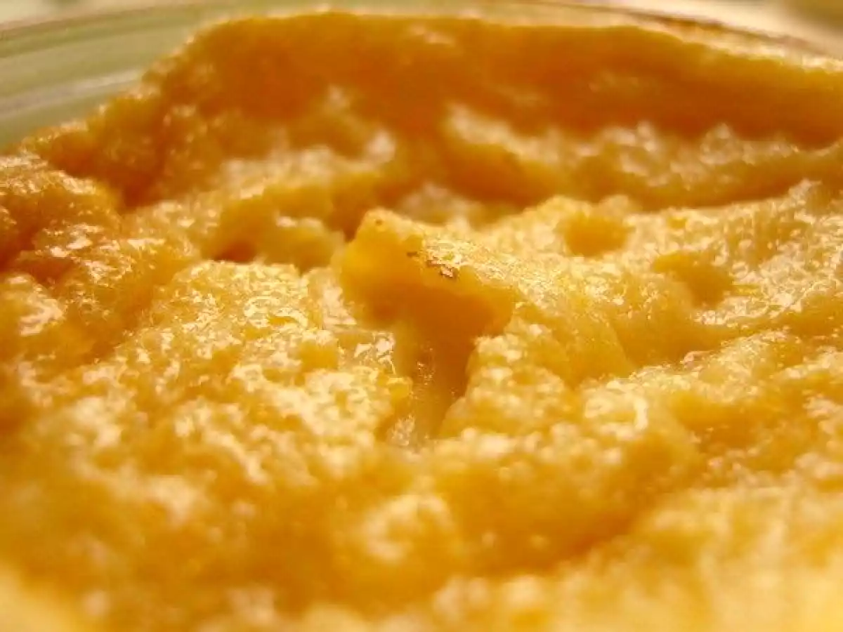 Crème de lait concentré aux oeufs