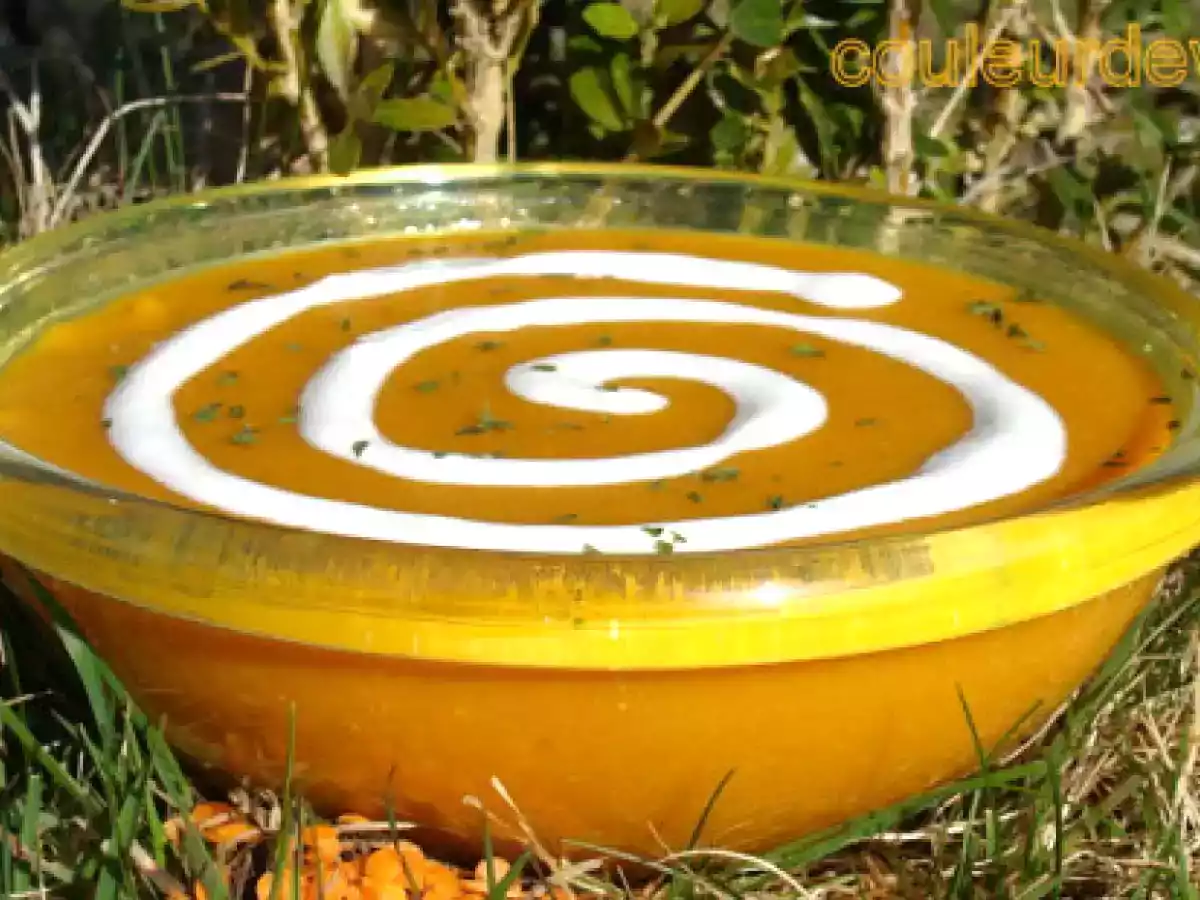 Crème de lentilles corail (au thermomix) - photo 2