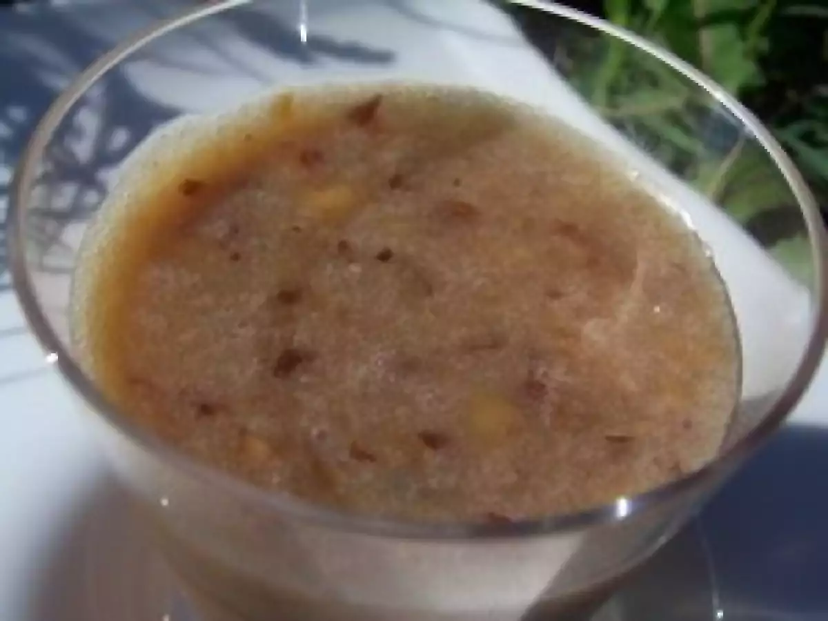 **Crème De Nougat Sur Panna Cotta Au Toblerone Et Petite Meringue Pralinée En Verrine** - photo 3