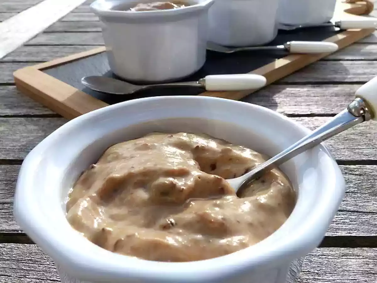 Crème de pruneaux à l'armagnac et au tofu soyeux