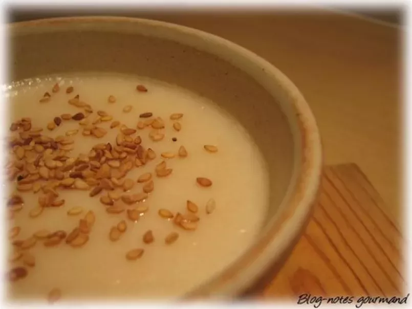 Crème de riz au sésame, photo 1