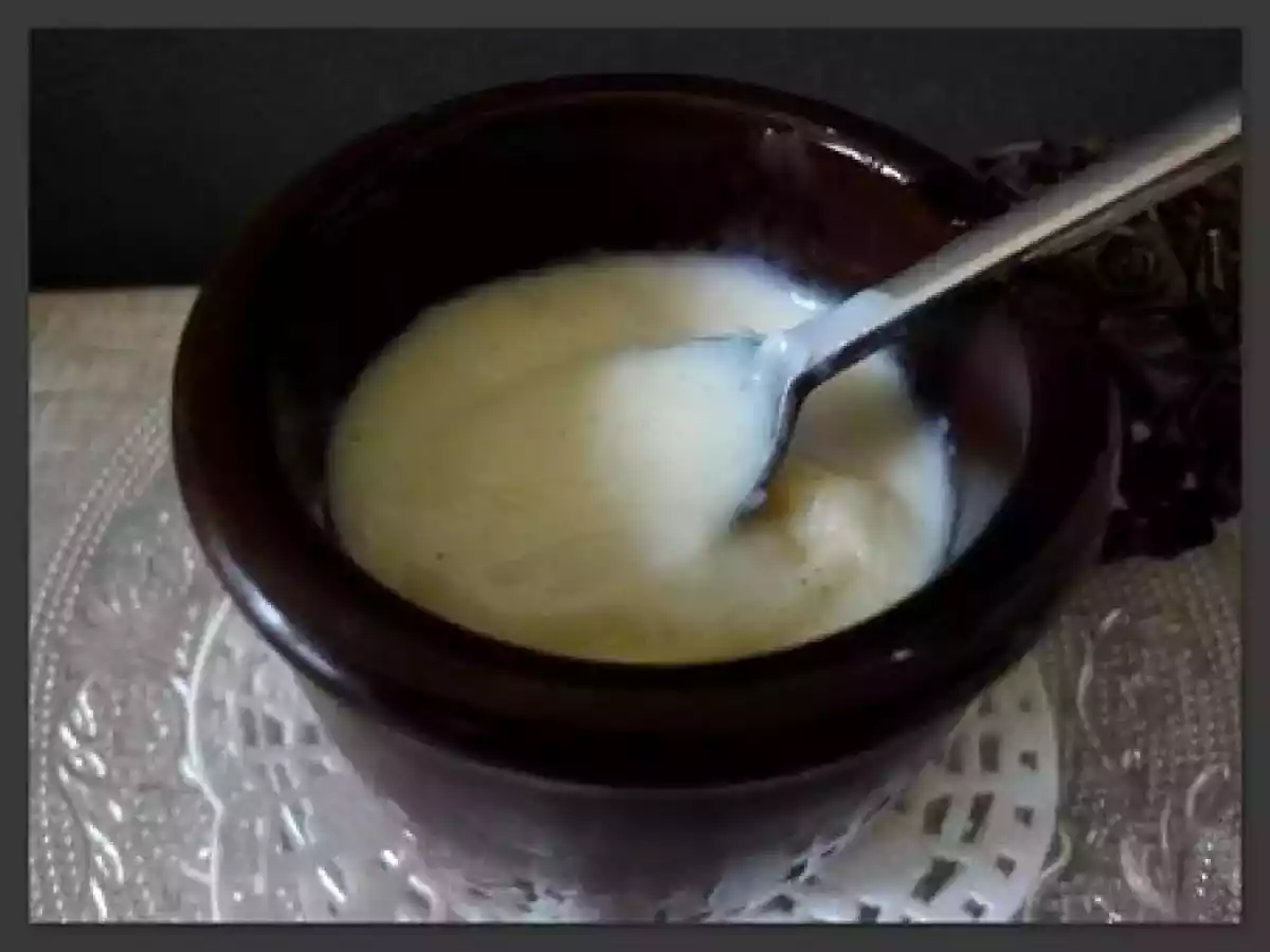 Crème dessert au chocolat blanc, vanille et coco - photo 2