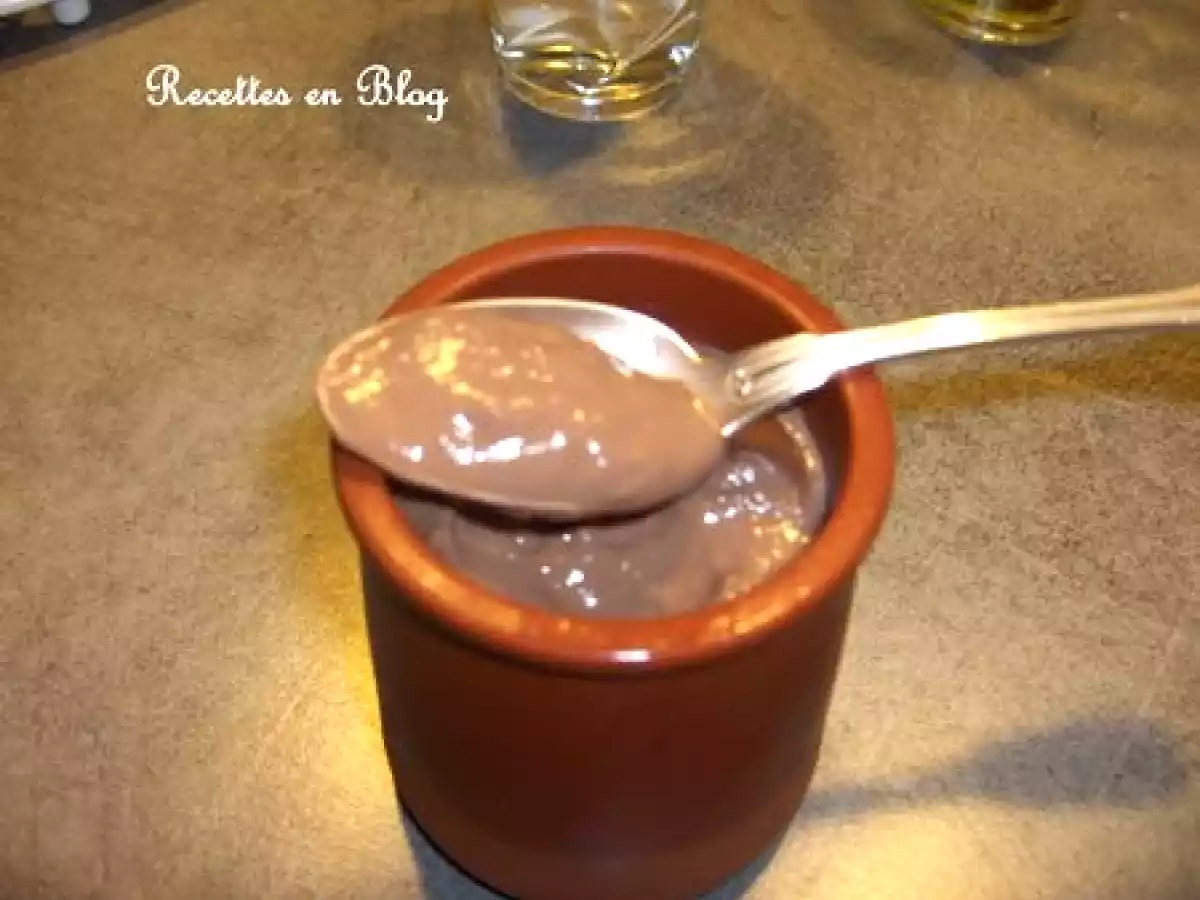 CREME DESSERT AU CHOCOLAT NOIR FACON DANETTE - photo 3