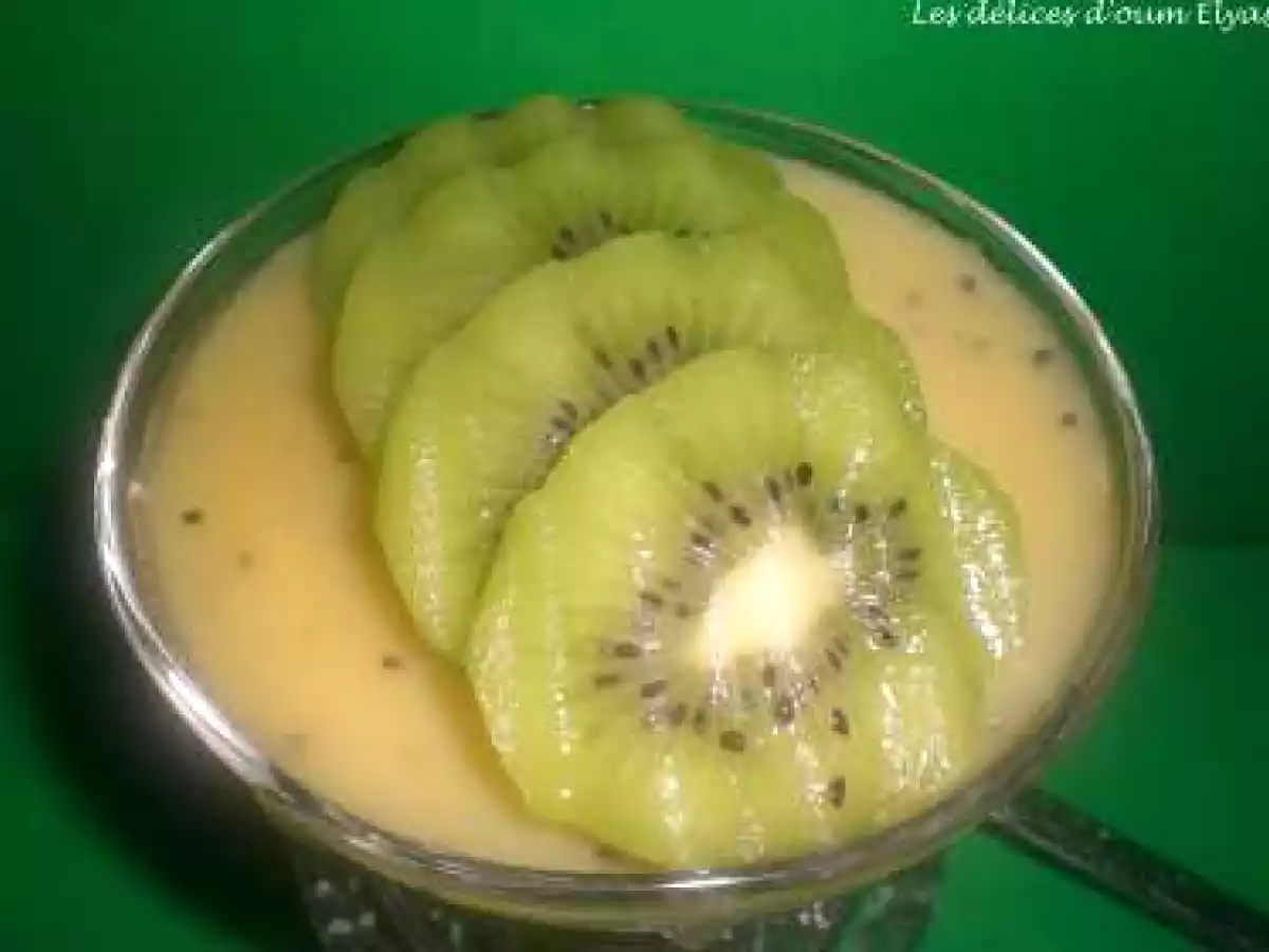 Crème dessert au kiwi - photo 2