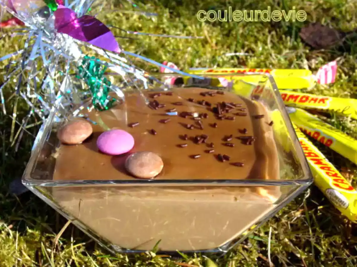 Crème dessert aux carambars (au thermomix)