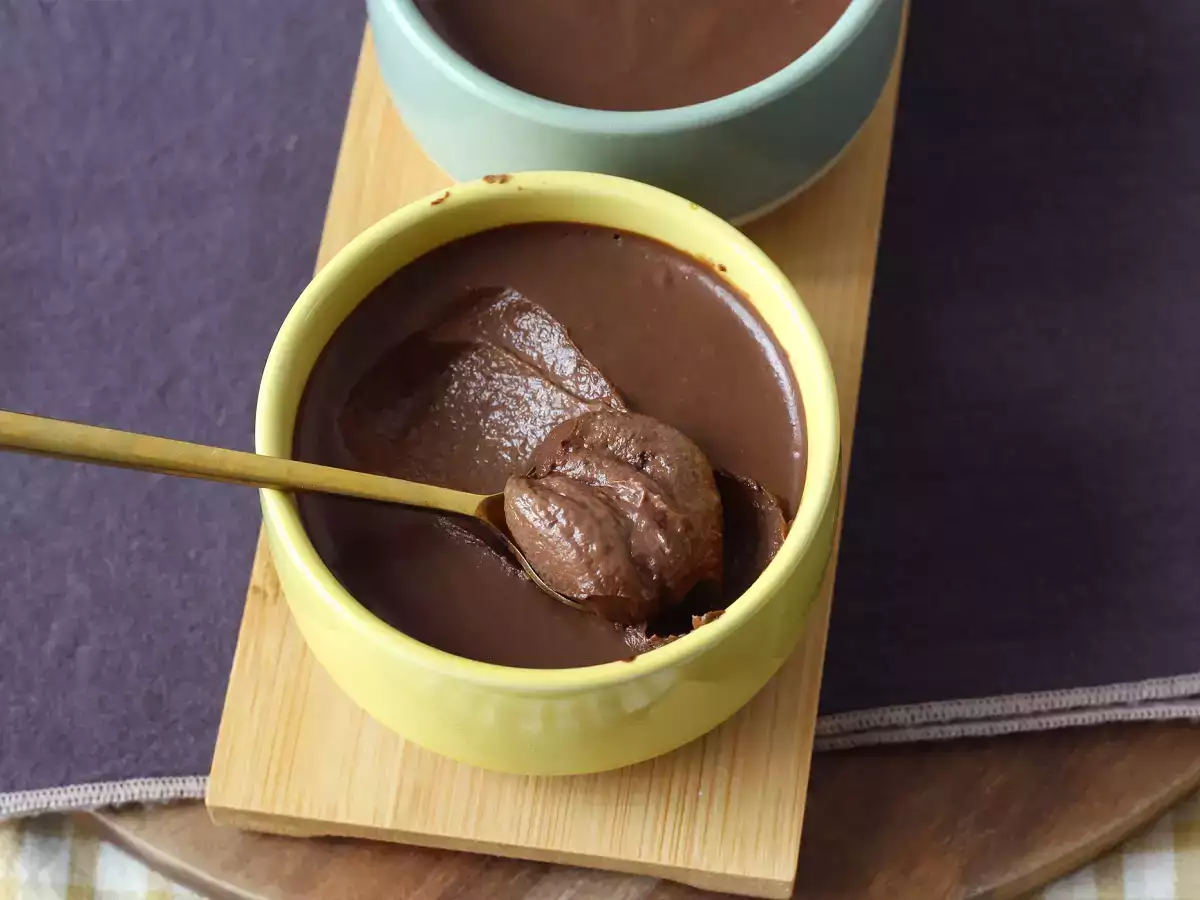 Crème dessert chocolat banane avec seulement 3 ingrédients! - photo 5