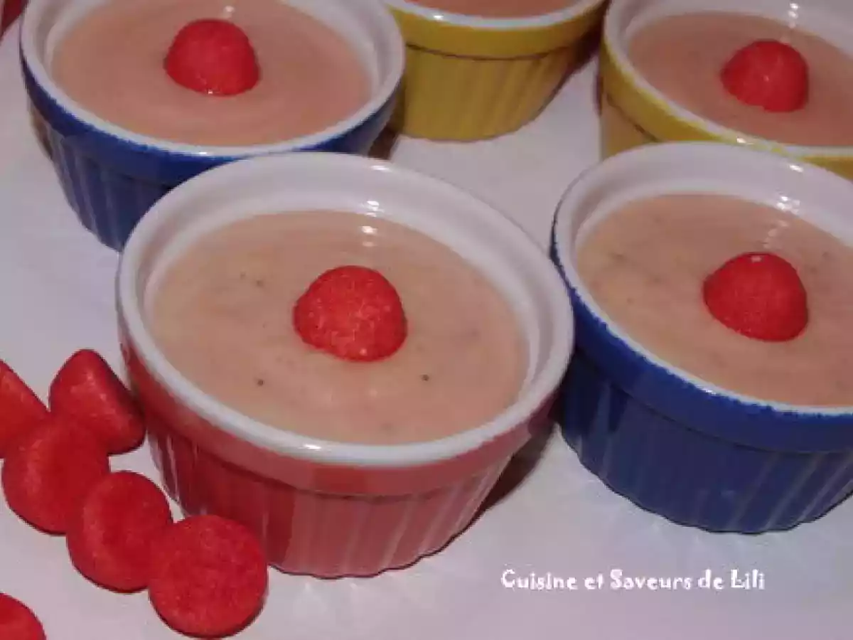 Crème dessert fraise tagada ou carambar... - photo 2