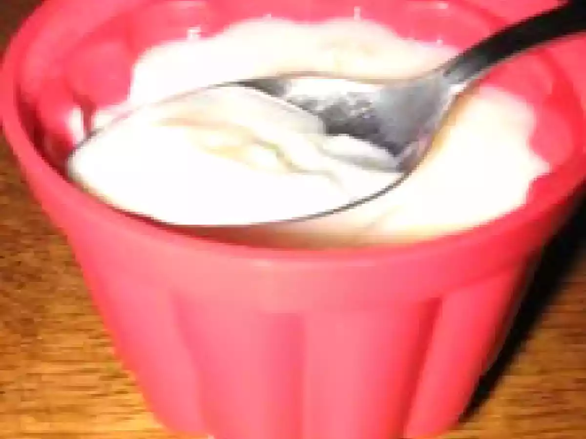 Crème dessert parfum cardamome, façon Danette