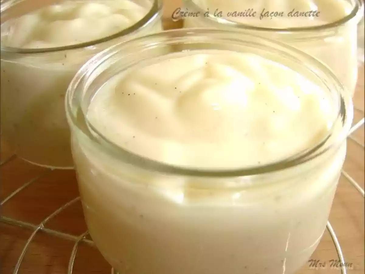 Creme dessert vanille