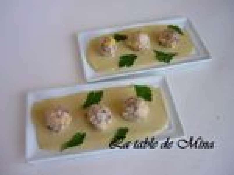 Crème du Barry glacée, aux bonbons de foie gras, photo 4