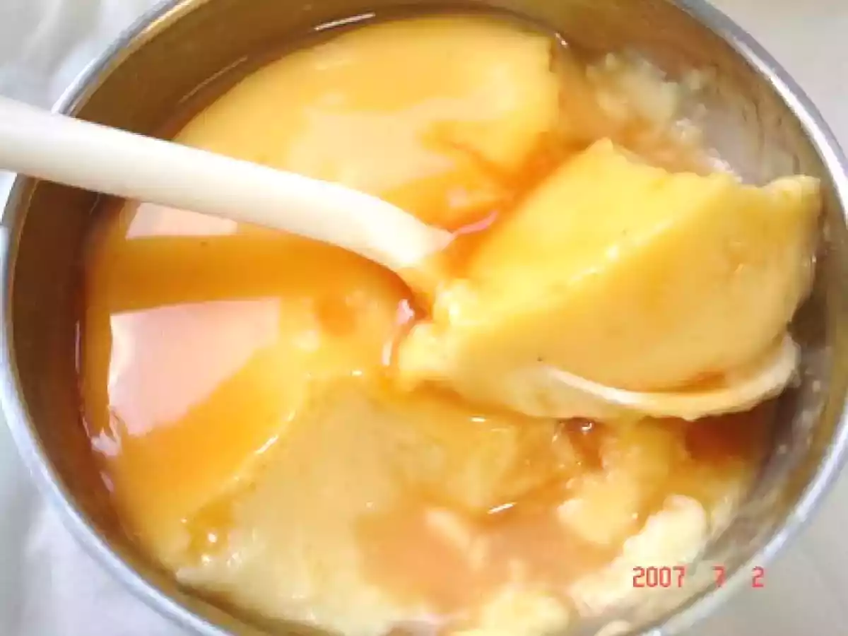 Crème flan et caramel au beurre salé