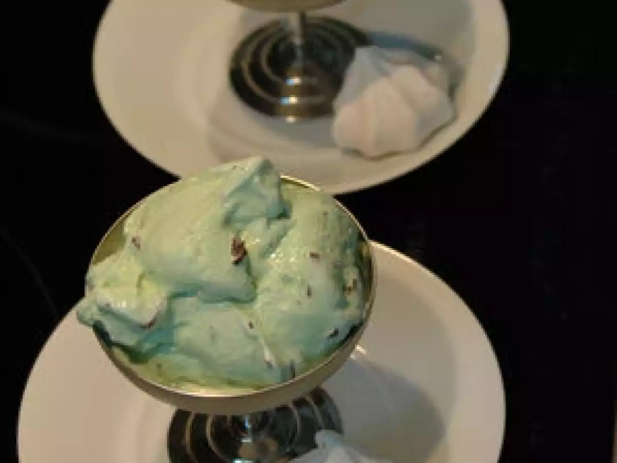 CRÈME GLACÉE à la MENTHE et aux PÉPITES de CHOCOLAT - photo 2