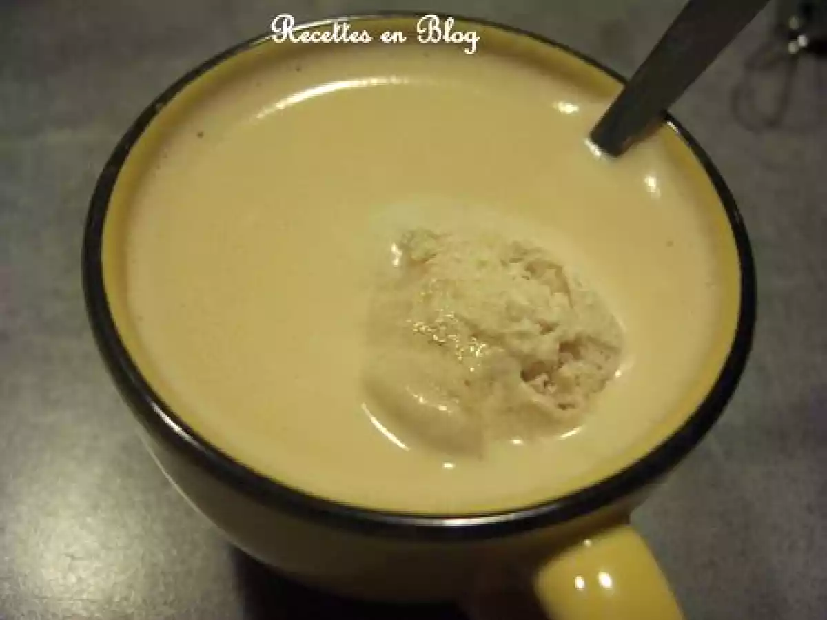 CREME GLACEE ALLEGEE AU CAFE SANS OEUFS - photo 3