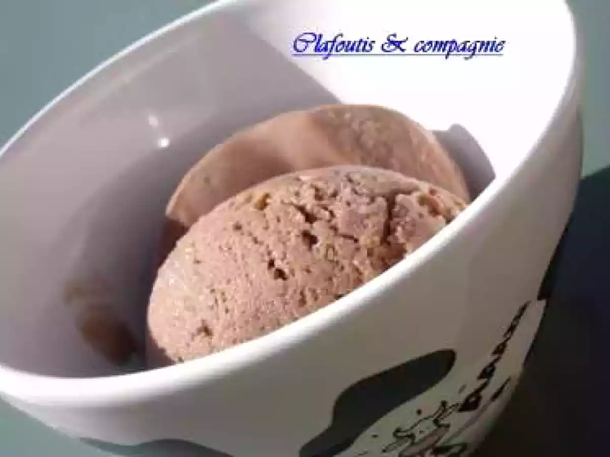 Crème glacée Chocolat-Nutella au lait de soja - photo 2