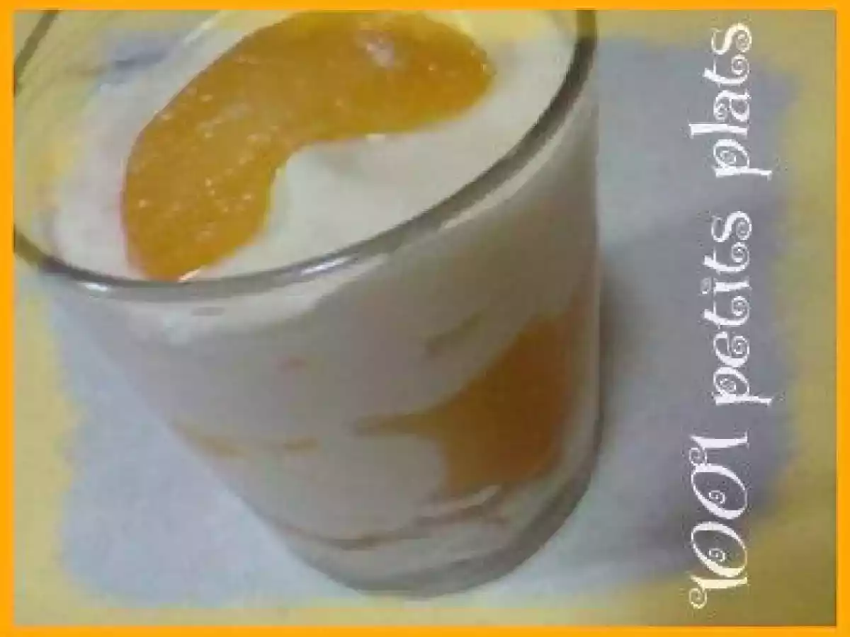 Crème mascarpone aux peches... - photo 2