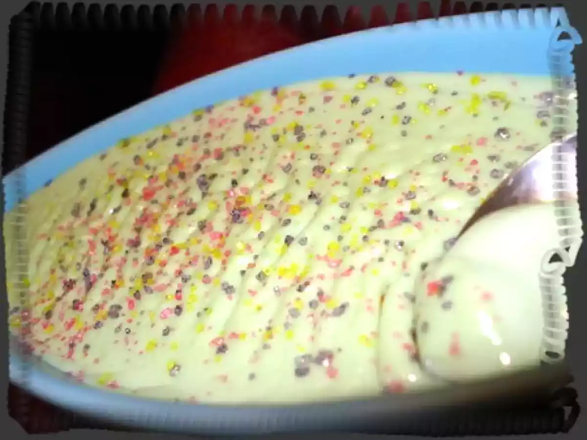 Crème onctueuse à la pistache