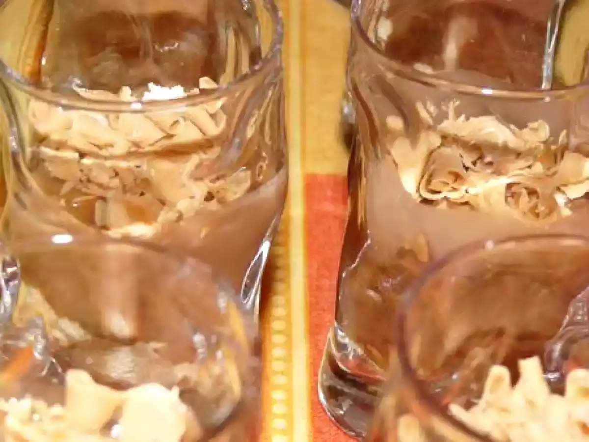 Crème onctueuse au carambar