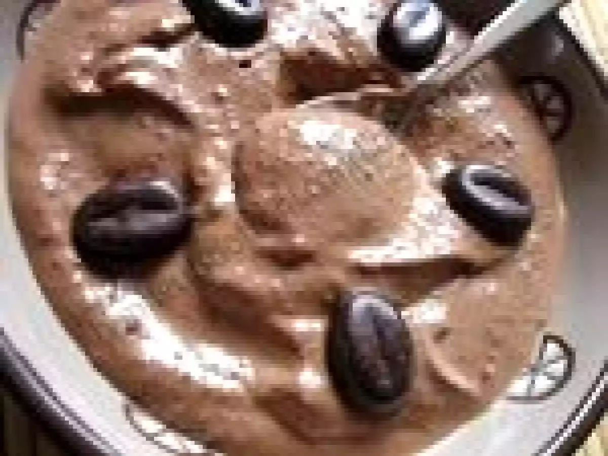 Crème ou mousse chocolat/café au tofu et lait d'avoine vanillé