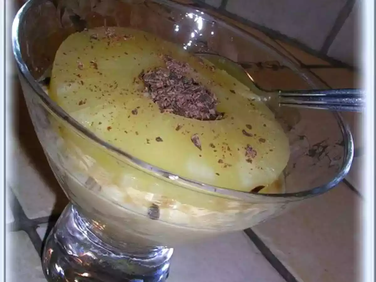 CREME PATISSIERE A L'ANANAS EN VERRINE - photo 2