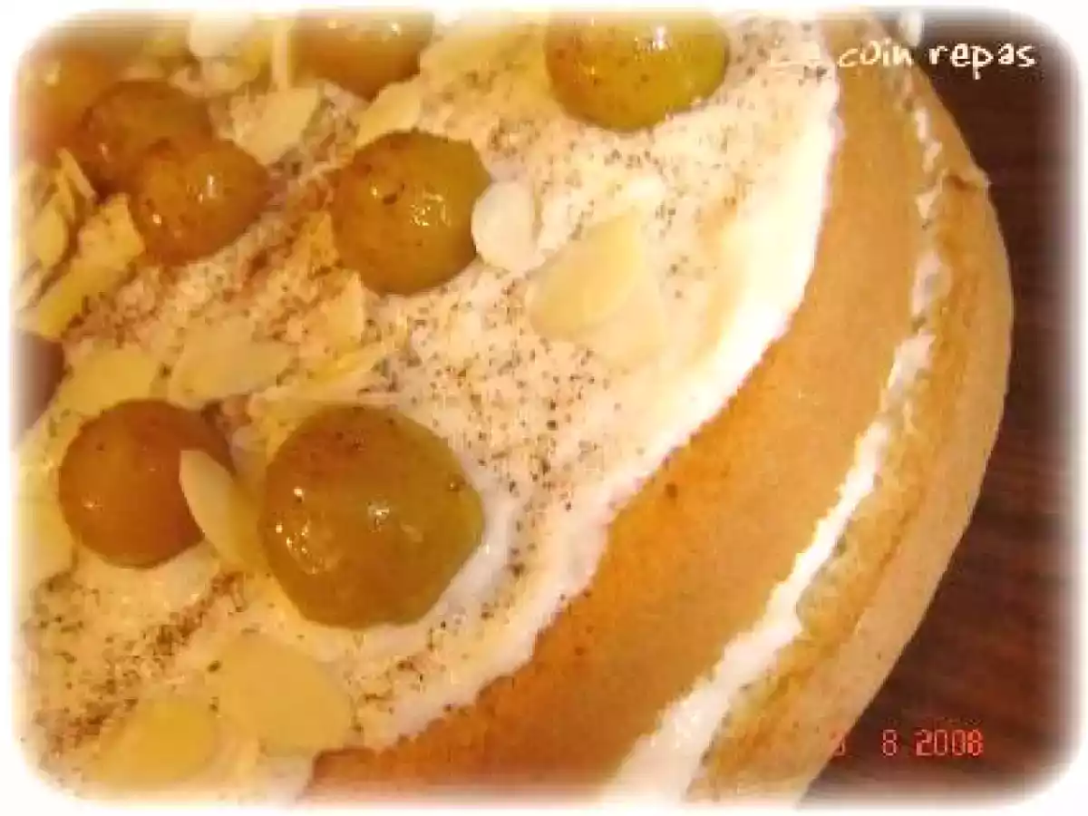 Crème patissière au blender et gâteau aux mirabelles