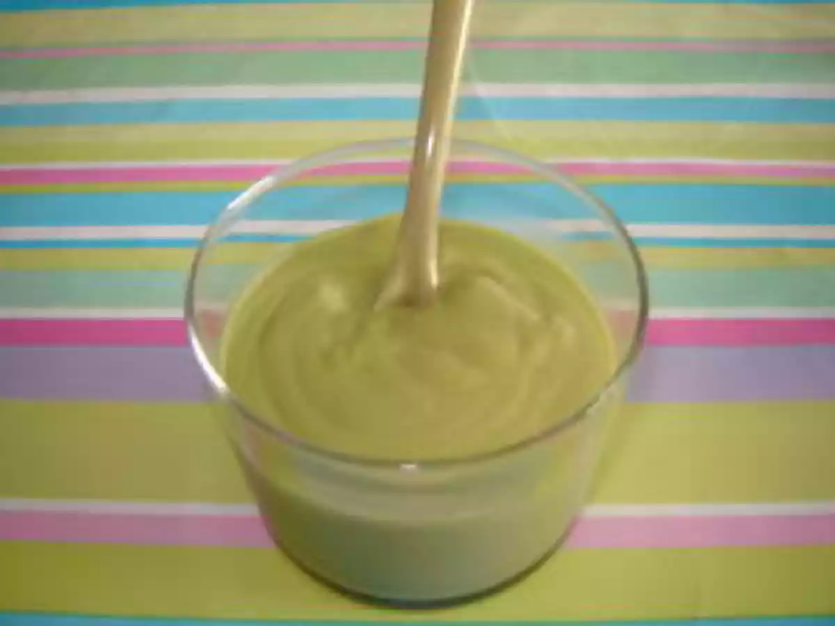 Crème pistache type Mont Blanc