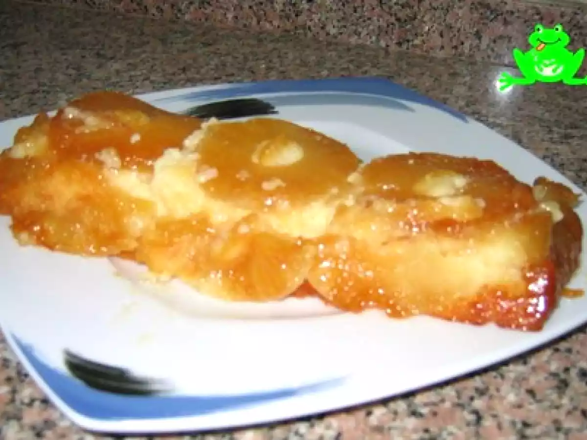 Crème renversante au citron vert et ananas caramélisé